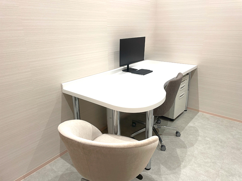 フレイアクリニック新宿院の診察室