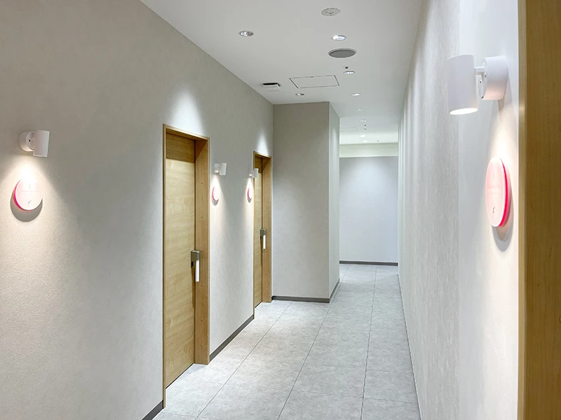 フレイアクリニック横浜院の廊下