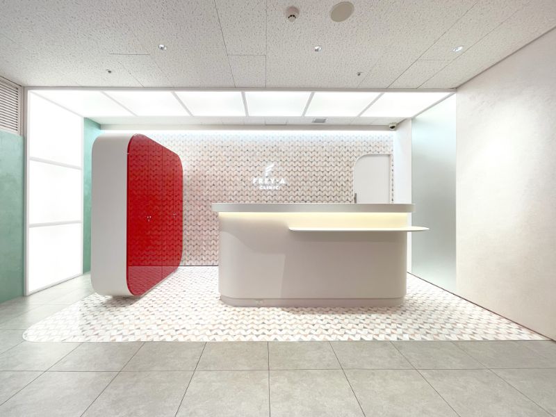 フレイアクリニック大阪梅田院の受付