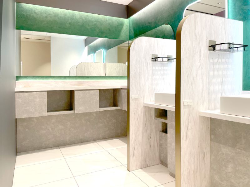 フレイアクリニック大阪梅田院のパウダールーム