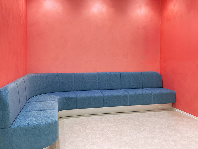 フレイアクリニック札幌院のウェイティングスペース