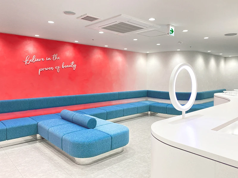 フレイアクリニック川崎院のウェイティングスペース