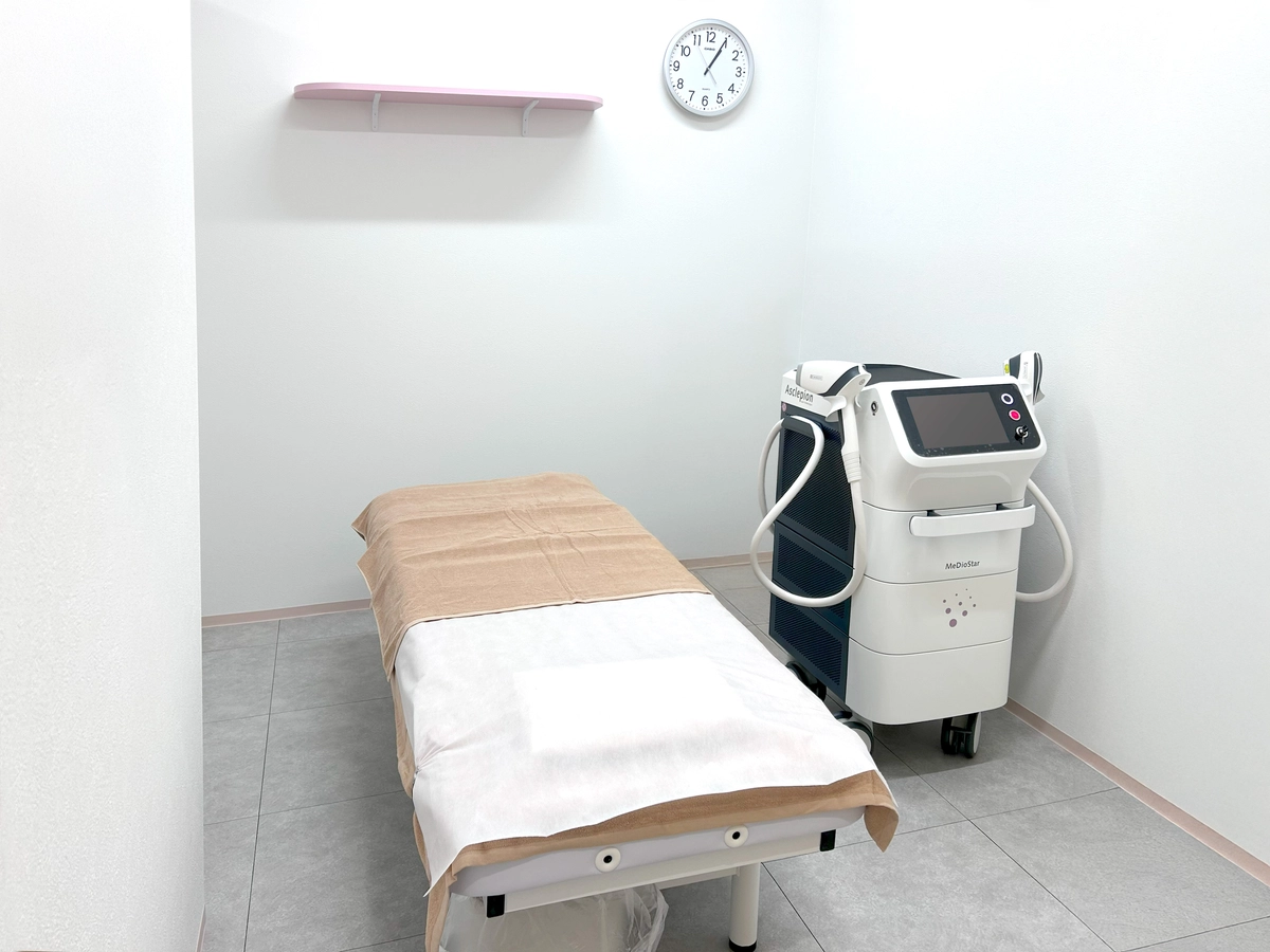 フレイアクリニック京都院の施術ルーム