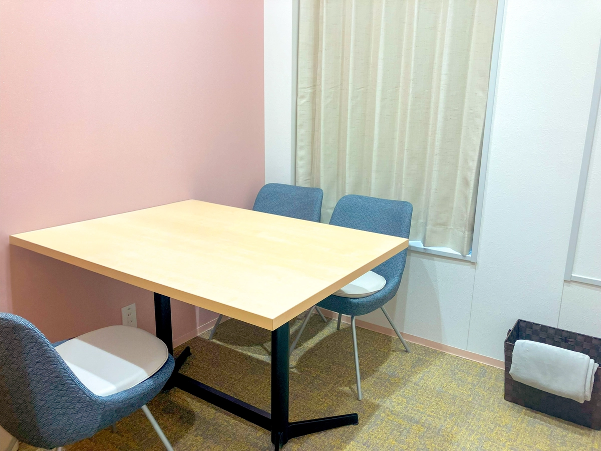 フレイアクリニック京都院のカウンセリングルーム